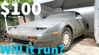 $100 1987 300ZX Resurrection! Abandoned For 11 Years! Part 1