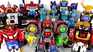 Power Rangers Uchuu Sentai Kyuranger VS Doubutsu Sentai Zyuohger transform! - DuDuPopTOY