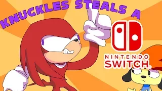 Knuckles Steals a Nintendo Switch (Animation)