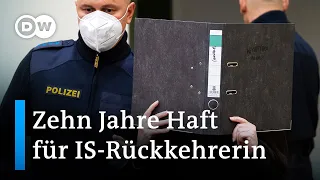 IS-Rückkehrerin Jennifer W. muss zehn Jahre ins Gefängnis | DW Nachrichten