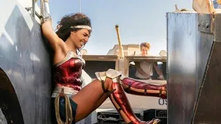 Wonder Woman 1984 / Highway Fight Scene (Diana Starts To Lose Her Powers)