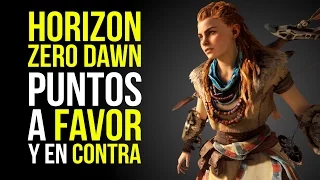 HORIZON ZERO DAWN, ANÁLISIS: 3 puntos A FAVOR y 3 en CONTRA