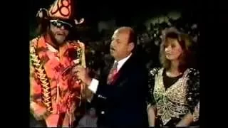 Mean Gene interviews Macho Man and Miss Elizabeth (11-17-1991)