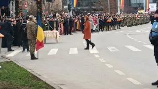 Parada militara de 1 decembrie la Iasi - imnul