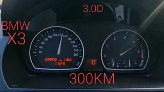 BMW X3 3.0d remap 218KM-300KM 2007 LCI E83 Acceleration 0-100km/h