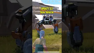 New Update 3.2😱 Robot Vehicle🔥 #shorts #pubgmobile #zetti #pubgm #gaming #newupdate #bgmi