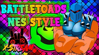 ПЕРВЫЙ ВЗГЛЯД НА BATTLETOADS NES STYLE 2020