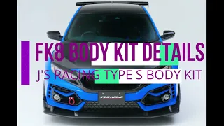 J'S RACING CIVIC TYPE-R FK8 Body Kit