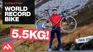 5.5kg Giant TCR: The bike that broke the Everesting world record