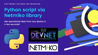Network automation: Get your data from any device in seconds by using Python script via Netmiko