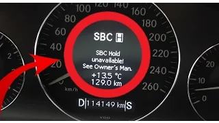 SBC Hold Unavailable! See Owners Man - Mercedes W211, W219 CLS / У кого такая проблема?