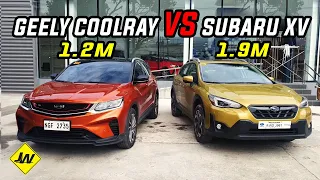 Geely Coolray VS Subaru XV comparo -Is the 700k peso difference worth it?