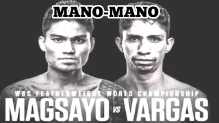 MARK MAGSAYO vs REY VARGAS||WBC-WORLD FEATHERWEIGT CHAMPION #boxingupdates