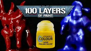 100 Layers of Warhammer Paint