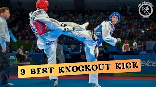 Best 3 knockout kicks//Taekwondo kicks//sahil Gurung