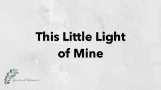 This Little Light of Mine | Hymn with Lyrics | Dementia friendly