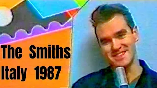 The Smiths - interviews in Italy 1987