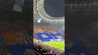 OM 1-0 OL• Le Tifo du Virage Sud en 2 étapes 🥵