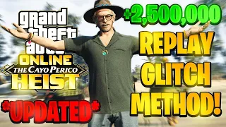 Cayo Perico Heist REPLAY GLITCH in 2023! *UPDATED* Quick MILLIONS! GTA Online (Version 1.67)