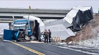 Truck accident  2023 #102 Bad Day at Work | Total Idiots in Cars , Idiots at Work Compilation