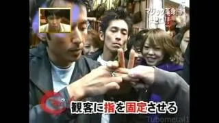 Cyril Takayama's ring finger swap