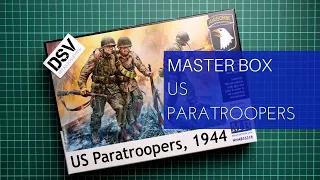 Master Box 1/35 US Paratroopers 1944 (MB35219) Review