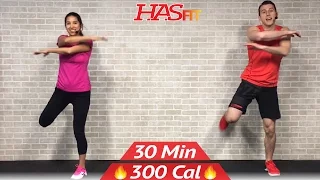 30 Min Low Impact Cardio Workout for Beginners - HIIT Beginner Workout Routine at Home for Women Men