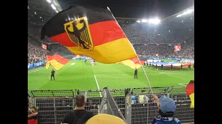 Deutschland 🇩🇪 - Frankreich 🇫🇷 in Dortmund Nationalhymne