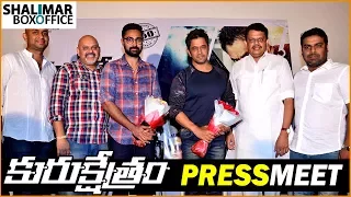 Kurukshetram Pressmeet ||  Arjun, Prasanna, Varalaxmi, Vaibhav || Shalimar Trailer