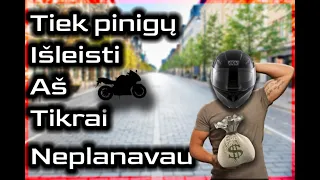 IŠLAIDOS kurių NEPLANAVAI prieš PERKANT pirmąjį MOTOCIKLĄ (KIEK KAINUOJA TAPTI MOTOCIKLININKU?)