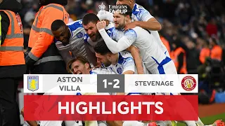 Stevenage Cause Massive Upset! | Aston Villa 1-2 Stevenage | Emirates FA Cup 2022-23