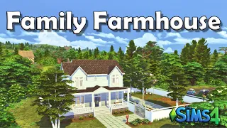 Sims 4 Family Home | Speed Build | No CC | Nettle Family Farmhouse