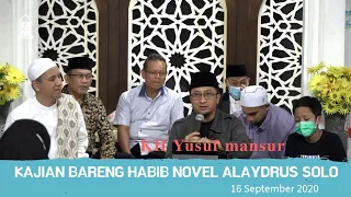 KH Yusuf Mansur : Kajian bareng Habib Novel Alaydrus Solo (16 September 2020)