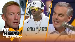 Joel Klatt compares Deion Sanders to Nick Saban after Colorado win, talks LSU loss to FSU | THE HERD