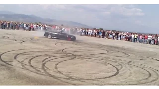 BMW E36 328i Cabrio Drift Burnout Donuts