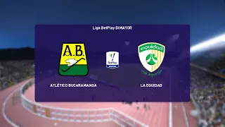 Atletico Bucaramanga vs La Equidad - Liga BetPlay DiMayor [08/02/2021] - PES 2021