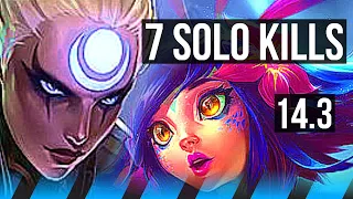 DIANA vs NEEKO (MID) | 7 solo kills, 900+ games, Rank 8 Diana | BR Challenger | 14.3