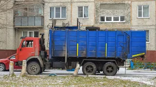 Мусоровоз КО-415А на шасси КамАЗ-53213 (Х 090 НЕ 22)