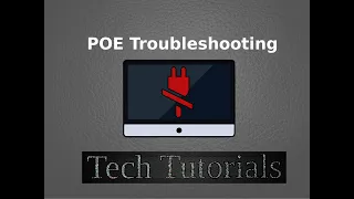 POE troubleshooting | Power Over Ethernet