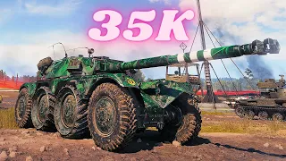 Panhard EBR 105  18K Spot Damage & EBR 105  17K World of Tanks Replays