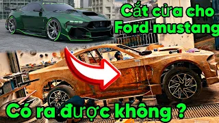 Toang Cắt Tung Cánh Cửa Siêu Xe Ford Mustang