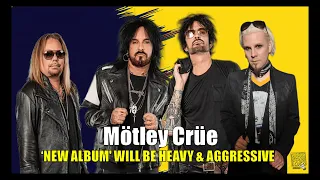 ⭐"Motley Crue's Nikki Sixx Teases Upcoming NEW Album: Heavy, Aggressive, and Set to Blow Your Mind!"