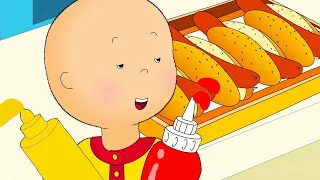 Caillou and the Fireworks Display | Caillou Cartoon