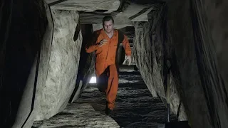 GTA 5 - Prison Break Mission with Michael! (Secret Escape Tunnel)