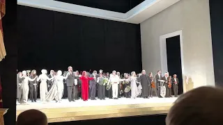 Christian Thielemann verabschiedet Waltraud Meier an der Semperoper Dresden 10.2.2023