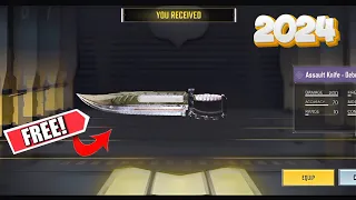 How to get/unlock FREE Assault Knife in CODM 2024 | Free Assault Knife in COD Mobile! S5