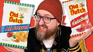 Irish People Try Old Dutch Canadian Chips
