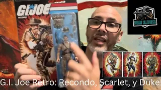 G.I. Joe Retro: Recondo, Scarlet y Duke!!! @SoldadoColeccionista8927
