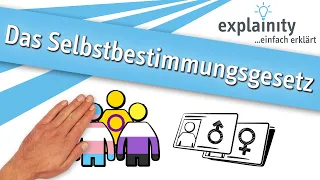 Das Selbstbestimmungsgesetz einfach erklärt (explainity® Erklärvideo)