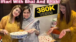 Aftari 14th Arslan and Nisha k liya strawberry Dessert #trending #viral #sabafaisal #dramaindustry